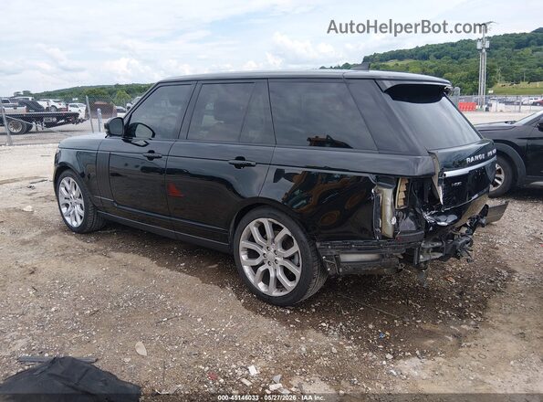 SALGS2SV7JA516101 2018 LAND ROVER RANGE ROVER Black Tył lewy