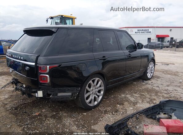 SALGS2SV7JA516101 2018 LAND ROVER RANGE ROVER Black Tył prawy