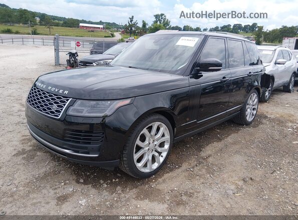 SALGS2SV7JA516101 2018 LAND ROVER RANGE ROVER Black Przód lewy