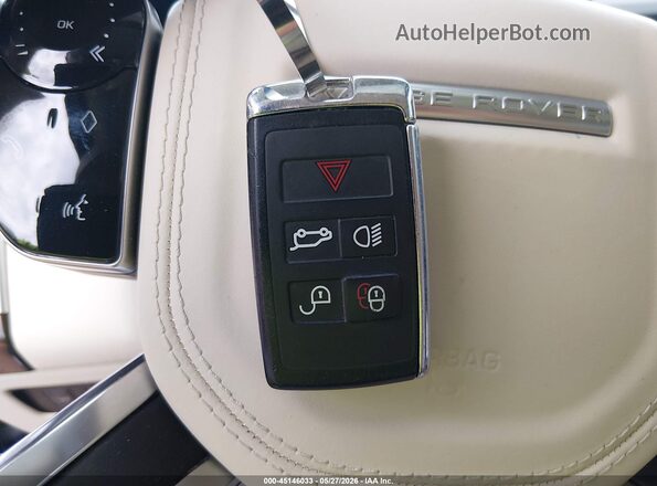 SALGS2SV7JA516101 2018 LAND ROVER RANGE ROVER Black Widok deski rozdzielczej