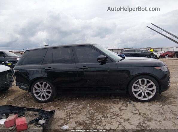 SALGS2SV7JA516101 2018 LAND ROVER RANGE ROVER Black Widok wnętrza 360 stopni