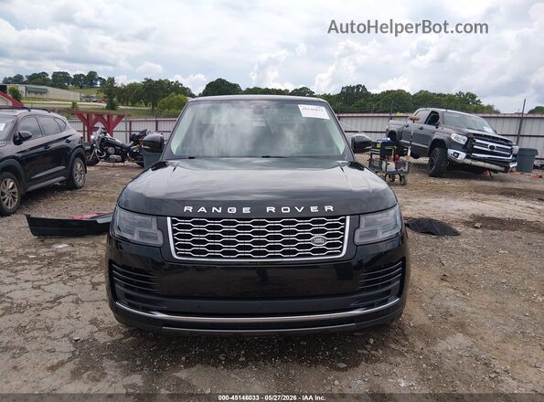 SALGS2SV7JA516101 2018 LAND ROVER RANGE ROVER Black Widok wnętrza z tyłu