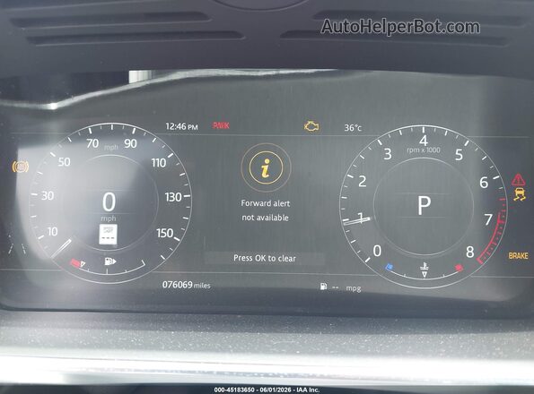 SALGS2SV9JA510512 2018 LAND ROVER RANGE ROVER White Հետևի նստատեղերի տեսք