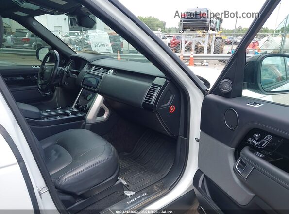 SALGS2SV9JA510512 2018 LAND ROVER RANGE ROVER White Սալոնի դիմացի տեսք