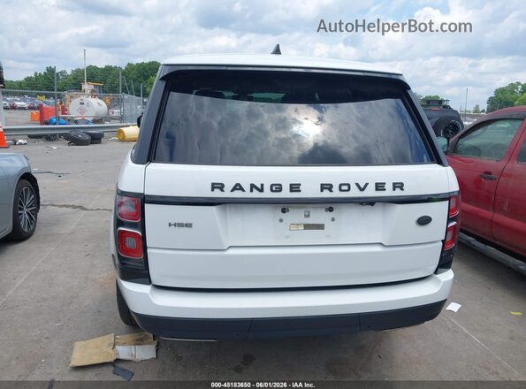 SALGS2SV9JA510512 2018 LAND ROVER RANGE ROVER White 
