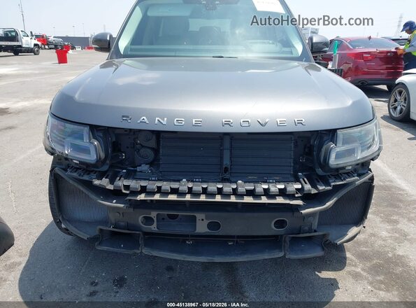 SALGS2SVXJA394348 2018 LAND ROVER RANGE ROVER Gray Vista frontal