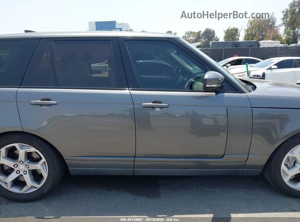 SALGS2SVXJA394348 2018 LAND ROVER RANGE ROVER Gray Vista interior de 360 grados