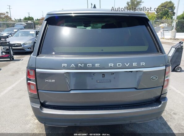 SALGS2SVXJA394348 2018 LAND ROVER RANGE ROVER Gray 