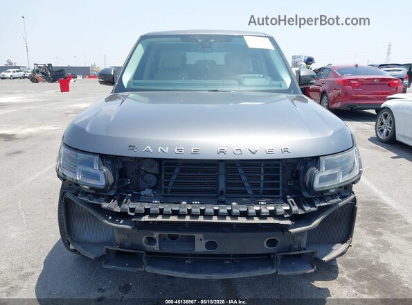 SALGS2SVXJA394348 2018 LAND ROVER RANGE ROVER Gray Vista interior trasera