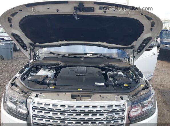 SALGS5FE1HA367707 2017 LAND ROVER RANGE ROVER Белый Вид сзади