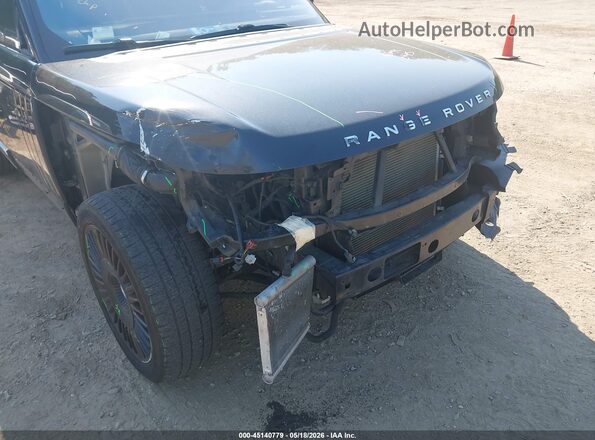 SALGS5FE8HA358518 2017 LAND ROVER RANGE ROVER Black Դիմացի տեսք