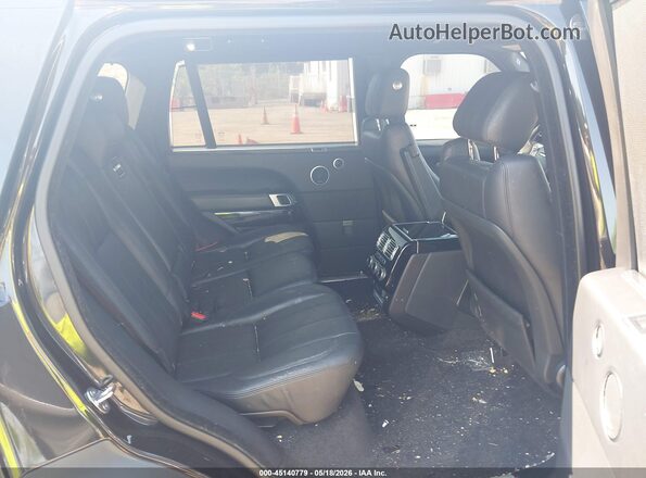 SALGS5FE8HA358518 2017 LAND ROVER RANGE ROVER Black VIN կոդի պիտակի տեսք