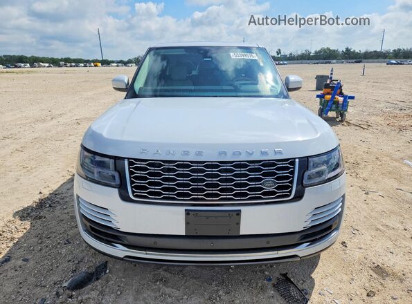 SALGS5RE2KA535227 2019 LAND ROVER RANGE White Вид спереду
