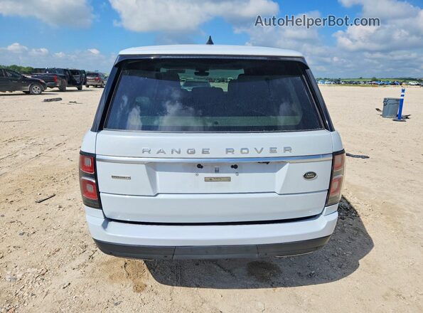 SALGS5RE2KA535227 2019 LAND ROVER RANGE White Вид ззаду