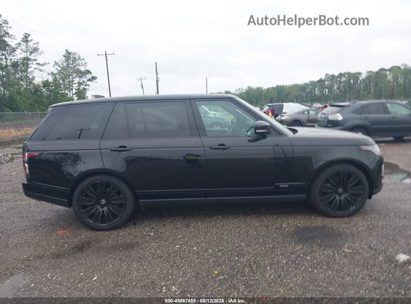 SALGS5SE0MA430148 2021 LAND ROVER RANGE ROVER Black Вид задньої частини салону