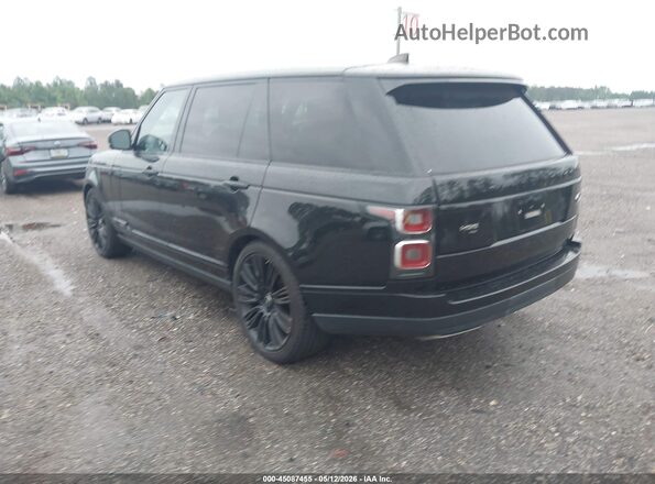 SALGS5SE0MA430148 2021 LAND ROVER RANGE ROVER Black Задня ліва чверть