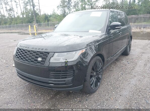 SALGS5SE0MA430148 2021 LAND ROVER RANGE ROVER Black Передня ліва чверть