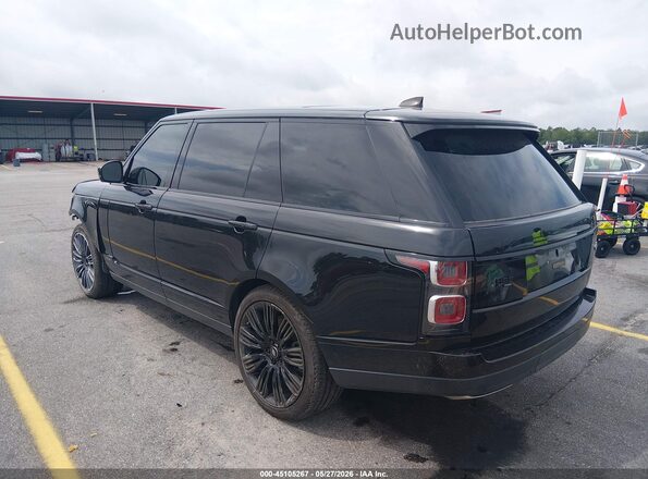 SALGS5SE1MA416842 2021 LAND ROVER RANGE ROVER Черный Задняя левая четверть