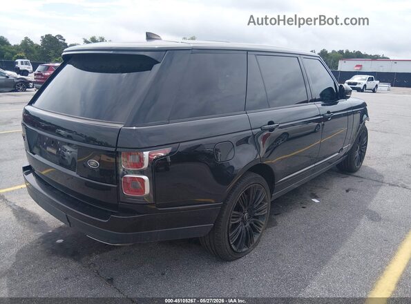 SALGS5SE1MA416842 2021 LAND ROVER RANGE ROVER Черный Задняя правая четверть