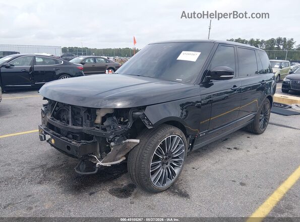 SALGS5SE1MA416842 2021 LAND ROVER RANGE ROVER Черный Передняя левая четверть