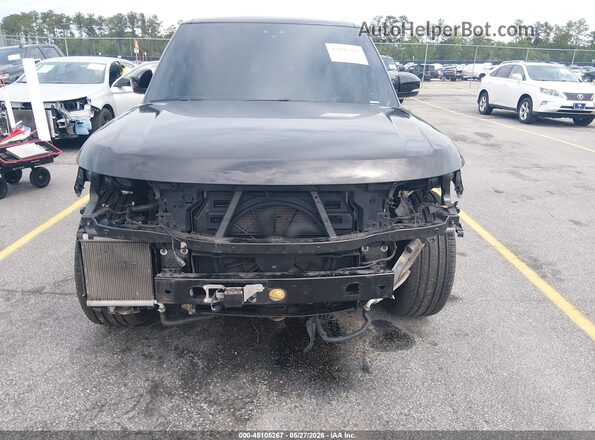 SALGS5SE1MA416842 2021 LAND ROVER RANGE ROVER Черный Вид задней части салона