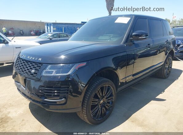 SALGS5SE7LA571734 2020 LAND ROVER RANGE ROVER Черный Передняя левая четверть