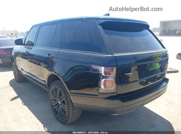 SALGS5SE7LA571734 2020 LAND ROVER RANGE ROVER Черный Задняя левая четверть