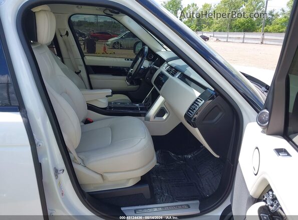 SALGS5SE7LA590588 2020 LAND ROVER RANGE ROVER White Front interior view