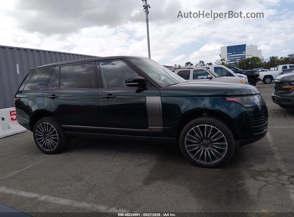 SALGS5SE8MA450776 2021 LAND ROVER RANGE ROVER Green Rear interior view