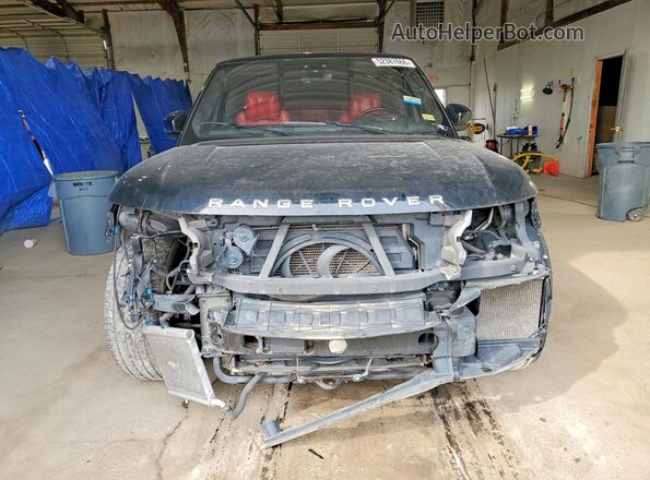 SALGV2FE9HA327140 2017 LAND ROVER RANGE Black წინა ხედი