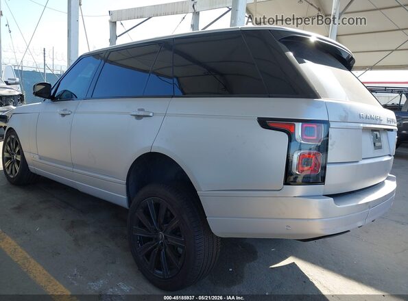 SALGV5RE2JA394990 2018 LAND ROVER RANGE ROVER Silver Rear left