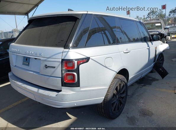 SALGV5RE2JA394990 2018 LAND ROVER RANGE ROVER Silver Rear right