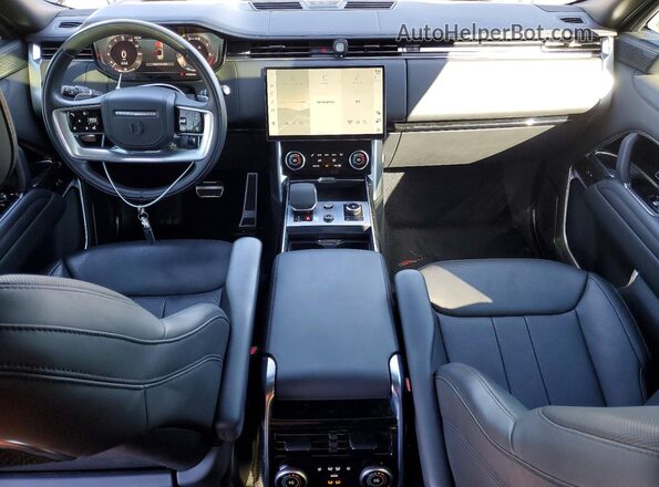 SALK19E75PA012819 2023 LAND ROVER RANGE Black Vista del salpicadero
