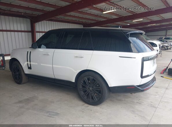 SALK19E93RA215535 2024 LAND ROVER RANGE ROVER White უკანა სალონის ხედი