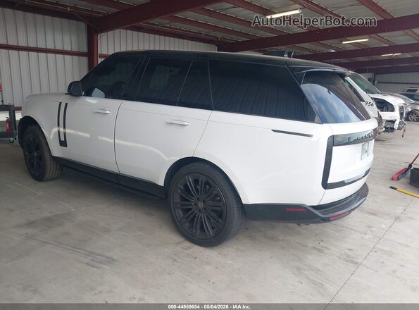 SALK19E93RA215535 2024 LAND ROVER RANGE ROVER White უკანა მარცხენა