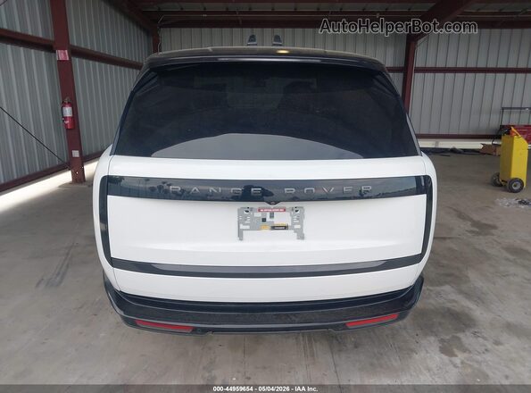 SALK19E93RA215535 2024 LAND ROVER RANGE ROVER White 