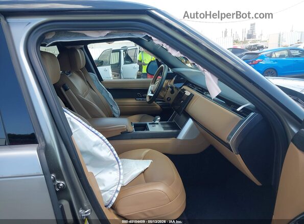 SALK19E98RA202540 2024 LAND ROVER RANGE ROVER Gray Widok wnętrza z przodu
