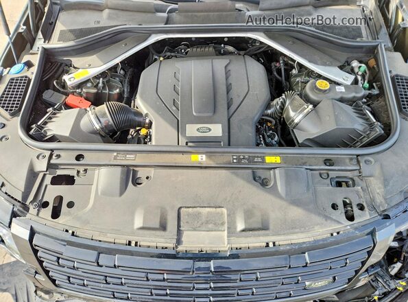 SALKP9E75PA025052 2023 LAND ROVER RANGE Green Vista interior trasera
