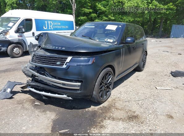 SALKP9E76PA036027 2023 LAND ROVER RANGE ROVER Black წინა მარცხენა ხედი სამი მეოთხედიდან