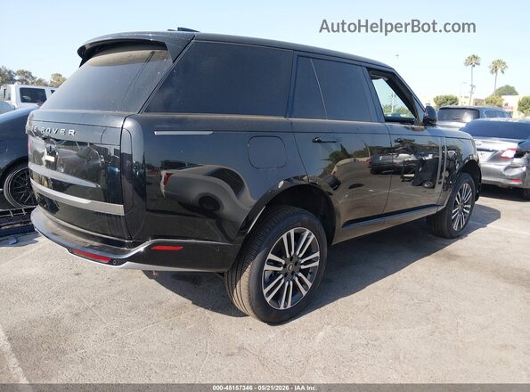 SALKP9E91SA291372 2025 LAND ROVER RANGE ROVER Черный Задняя правая четверть