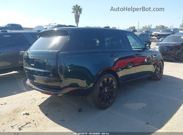 SALKP9E93SA304025 2025 LAND ROVER RANGE ROVER Зеленый Задняя правая четверть
