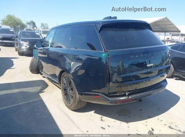 SALKP9E93SA304025 2025 LAND ROVER RANGE ROVER Зеленый Задняя левая четверть