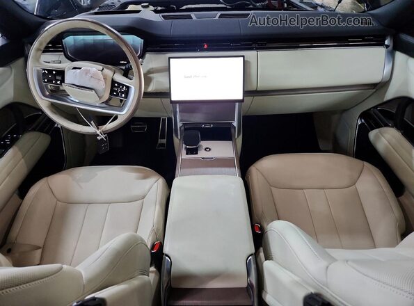 SALKPBE95RA245139 2024 LAND ROVER RANGE Черный Вид панели приборов