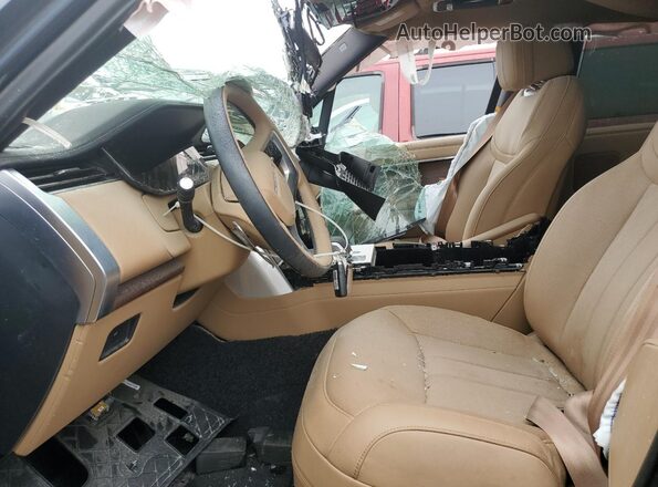 SALKPBFU2RA252584 2024 LAND ROVER RANGE Gray Front interior view