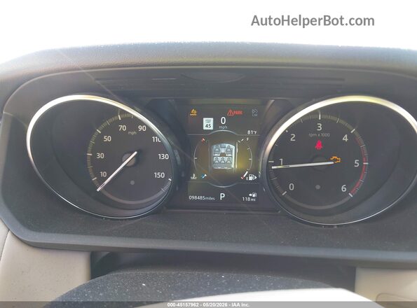SALRG2RK7JA077455 2018 LAND ROVER DISCOVERY White უკანა სავარძლების ხედი