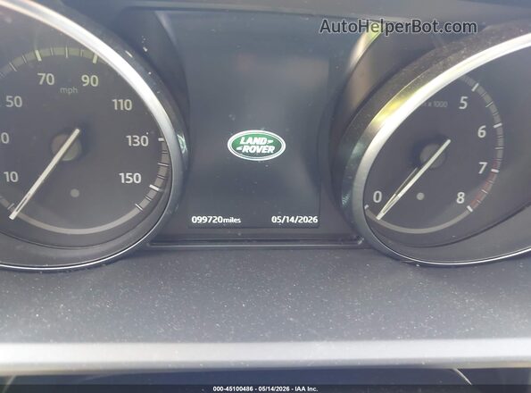 SALRG2RV1L2421286 2020 LAND ROVER DISCOVERY Black უკანა სავარძლების ხედი