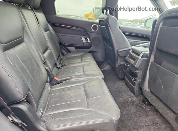 SALRG2RV6K2400593 2019 LAND ROVER DISCOVERY Silver Vista interior trasera