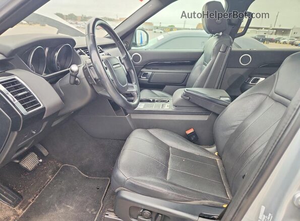SALRG2RV6K2400593 2019 LAND ROVER DISCOVERY Silver Vista interior delantera