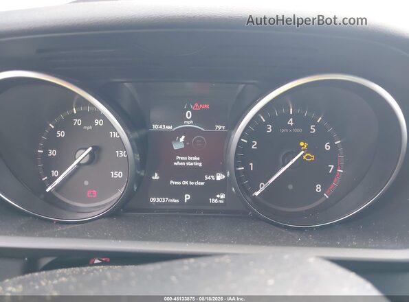 SALRG2RV6L2423096 2020 LAND ROVER DISCOVERY Black Widok tylnych siedzeń