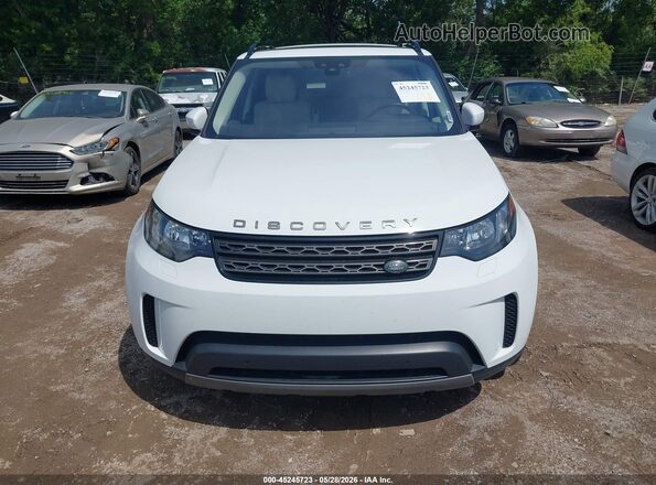SALRG2RV8JA067995 2018 LAND ROVER DISCOVERY White Vista del cuadro de instrumentos